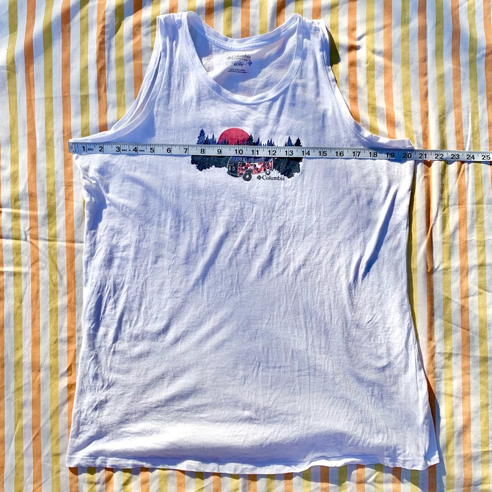Columbia Sportswear Van Life ๐ Sleeveless Tank in Sunset Bluff Mesa ๐ถ๐ดโโ๏ธ๐ฃ NWOT - Picture 5 of 16